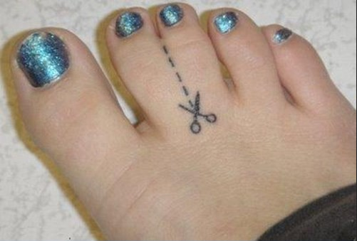 Fuß Tattoo